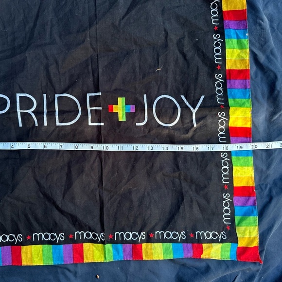 MACY’S (3 Bundle)Vintage Pride + Joy Rainbow Scarf 90’s Gay Pride Parade Rare🌈🌈🌈 - Picture 3 of 9